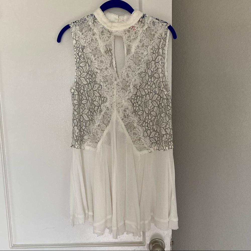 White Lace Tunic / dress